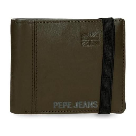 Pepe Jeans Luton Portafoglio con nastro elastico, Taglia Unica