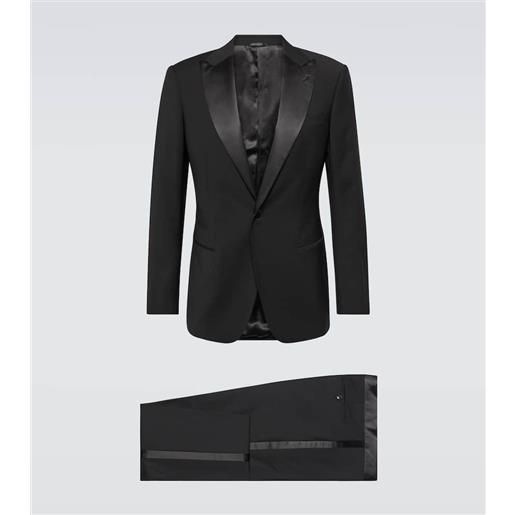 Giorgio Armani smoking monopetto in lana vergine