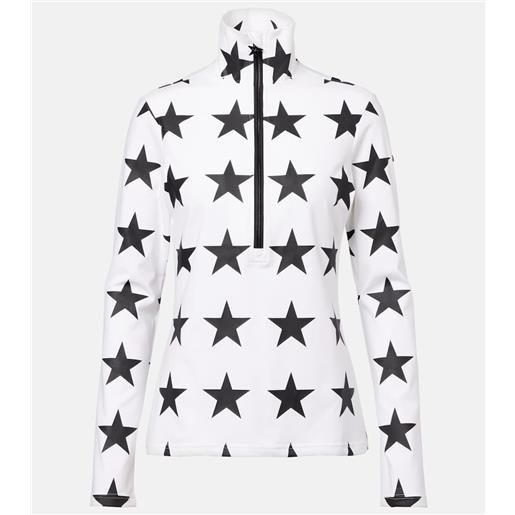 Goldbergh top da sci lunaria con stampa