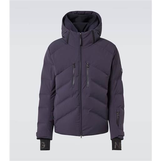 Bogner giacca da sci jervis-d con pannelli in piuma