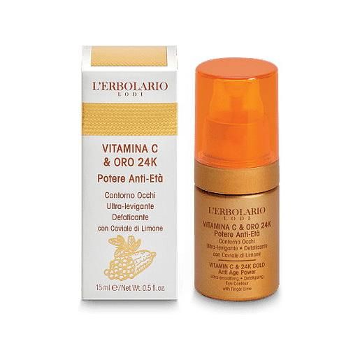 L'ERBOLARIO SB Srl vitamina c e oro contorno occhi 15 ml