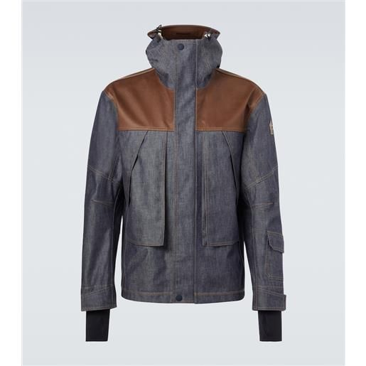 Moncler Grenoble giacca da sci langtang in misto cotone