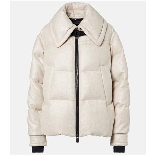 Moncler Grenoble piumino sandane in misto lana