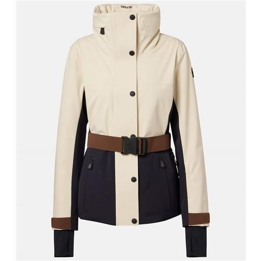 Moncler Grenoble giacca da sci con cintura