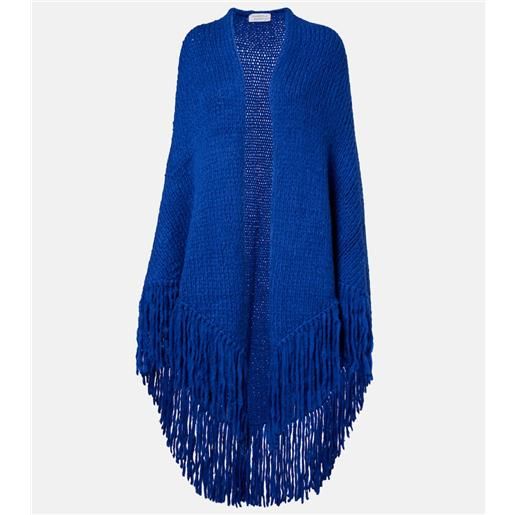 Gabriela Hearst scialle lauren in cashmere con frange