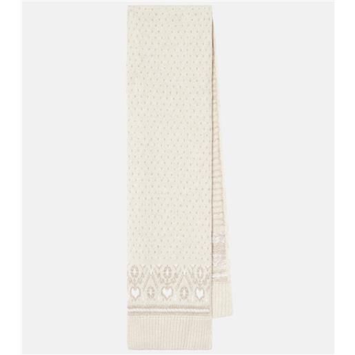 Khaite sciarpa lucerne in cashmere