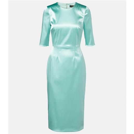 Dolce&Gabbana abito midi in raso