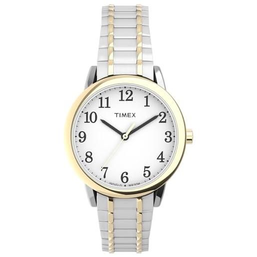 Orologio Basic da donna cassa dorata quadrante bianco