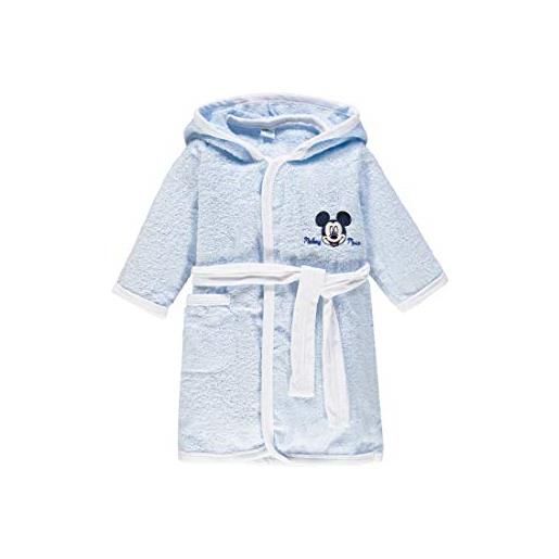 Ellepi accappatoio in spugna topolino mickey mouse per bambini wb2002ma (cielo 7043, 24 mesi)