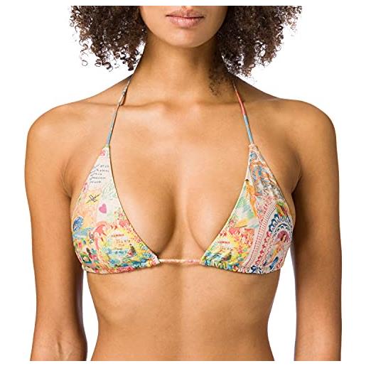 Desigual biki_capri reggiseno per bikini, bianco, m donna