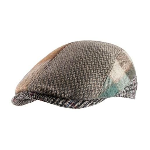 Revertera - cappellino piatto, berretto gatsby aduo - size 58 cm