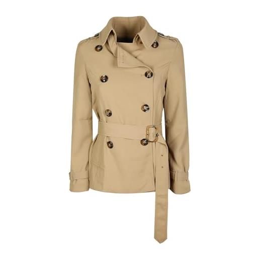 Solada trench corto donna con cintura - taglia l