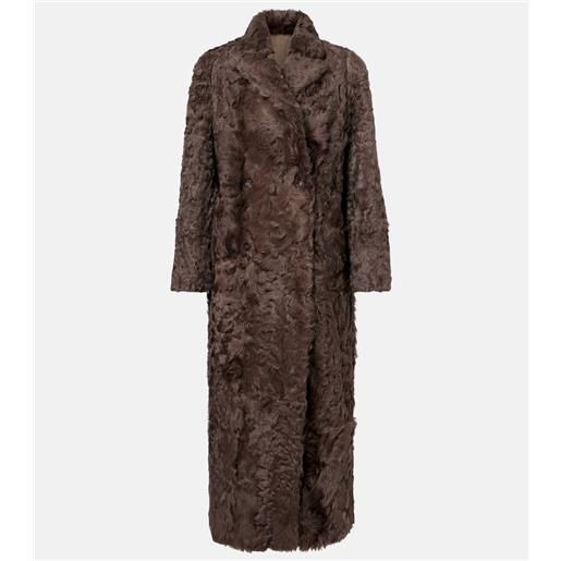 Brunello Cucinelli cappotto in shearling