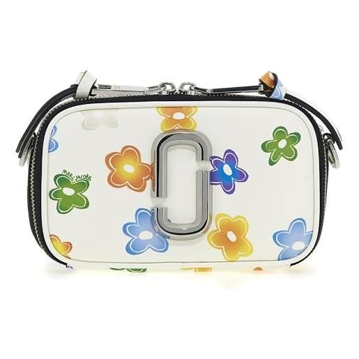 MARC JACOBS the snapshot, borsa donna, bianco multicolore, os