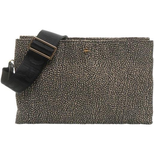 BORBONESE borsa media - 933785ah1x11 - naturale