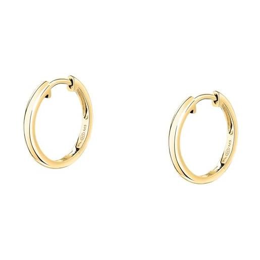 Morellato orecchini da donna in argento riciclato 925, collezione tesori saiw249, argento 925 riciclato