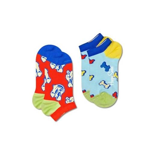 Happy Socks dog & bone low socks 2 pairs eu 28-31