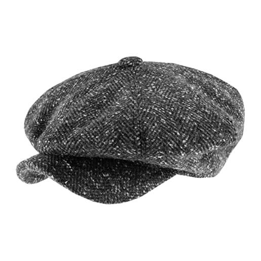 Classic Italy - cappellino piatto, berretto gatsby classic marsigliese - size 61 cm - 805-gris-fonce