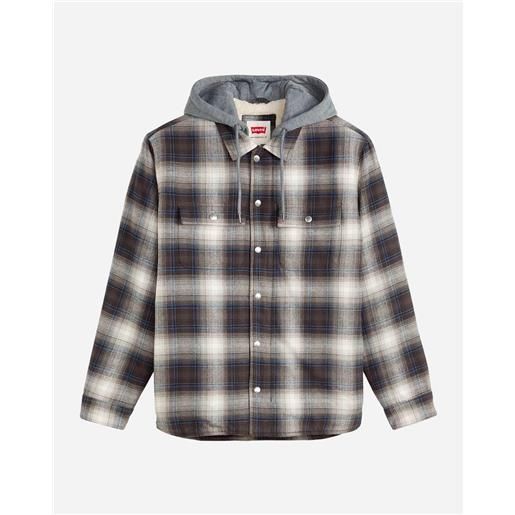 Levis levi's sherpa check m - giubbotto - uomo - color mix