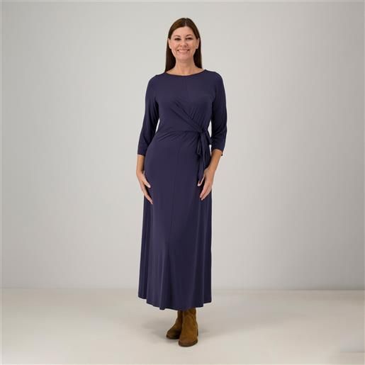 Mama m'ama abito lungo in jersey con nodo