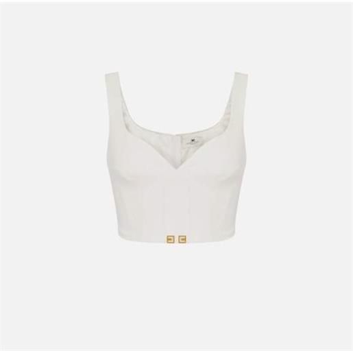 ELISABETTA FRANCHI maglia donna to03956e2 avorio (360)