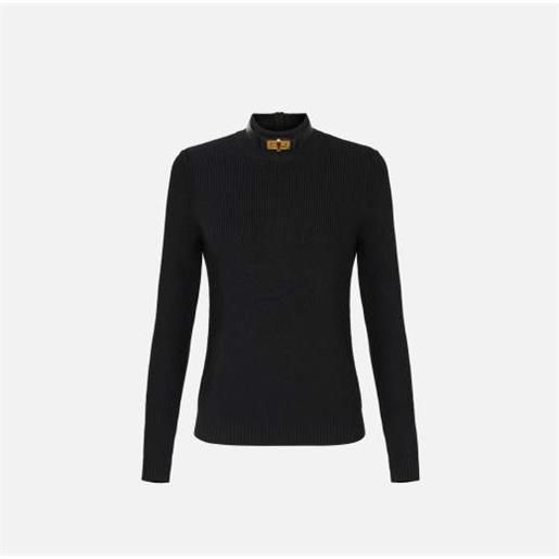 ELISABETTA FRANCHI maglia donna mk05s56e2 nero (110)