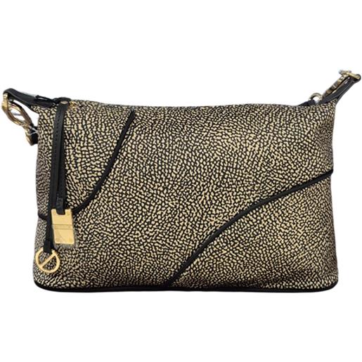 BORBONESE borsa cross over medium - 91010113aj0x11 - naturale