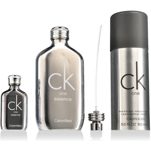 Calvin Klein ck one essence parfum intense 100 ml + parfum intense 10 ml + deodorante 150 ml u