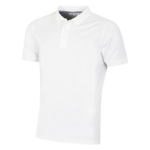 Calvin Klein 2025 polo da golf traspirante da uomo north coast - salvia - xl