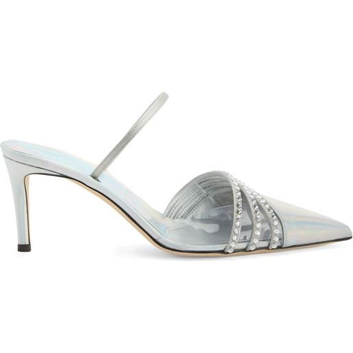 Giuseppe Zanotti pumps claralie 70mm - argento
