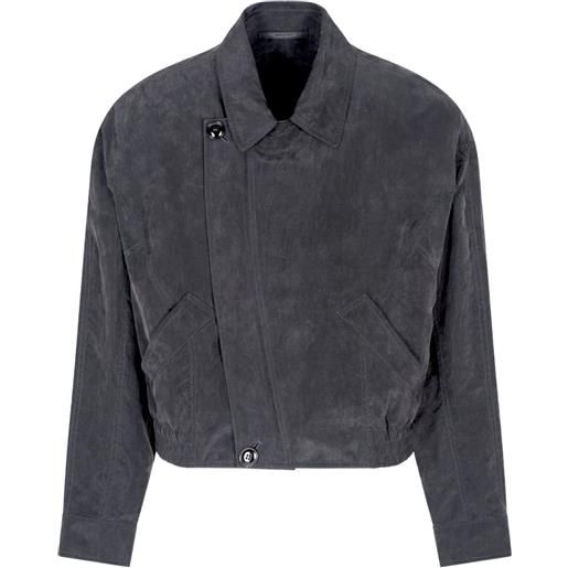 Giorgio Armani giacca con bottoni - grigio