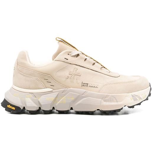 Premiata sneakers devin con inserti - toni neutri