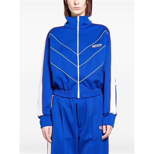 Ssheena giacca sportiva con zip - blu