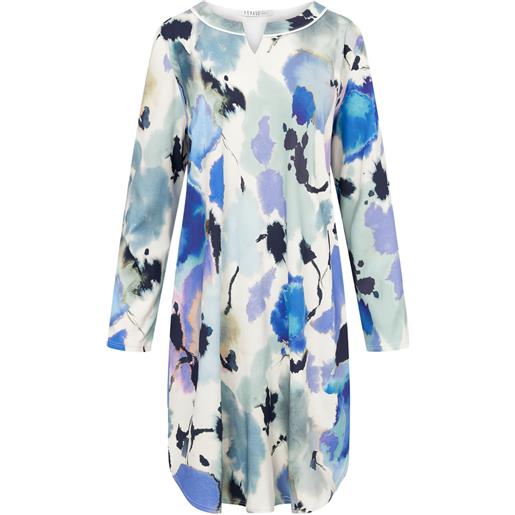 Louis Feraud camicia da notte a fiori - blu
