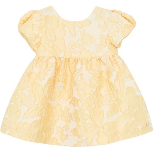 Tartine Et Chocolat abito con ricamo - giallo