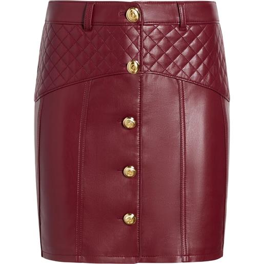 Cinq A Sept minigonna claudia trapuntata - rosso