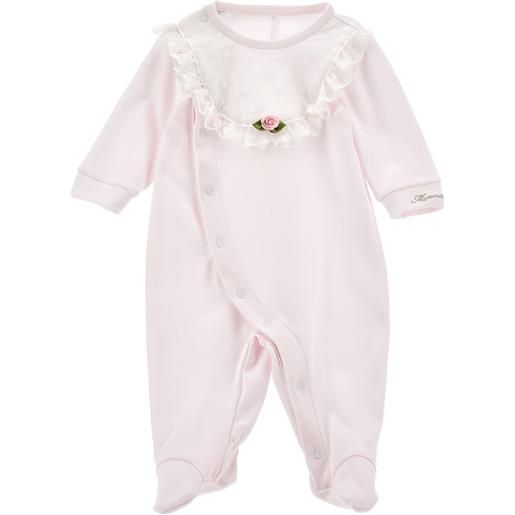 Monnalisa pigiama con ruches - rosa