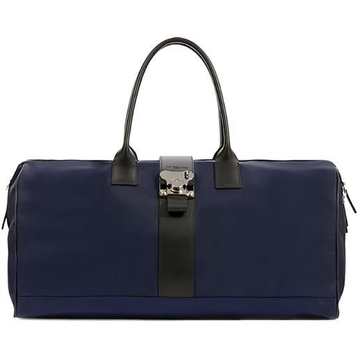 FPM Milano borsone con fibbia - blu