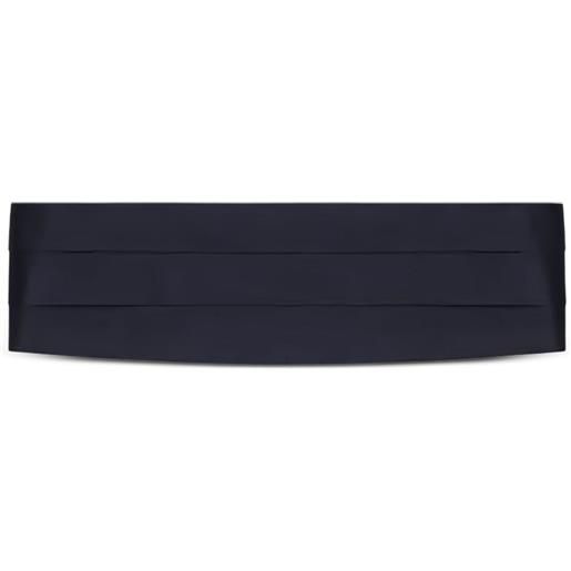 Canali fascia da smoking con pieghe - blu