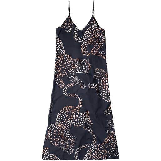 Desmond & Dempsey sottoveste con stampa - blu