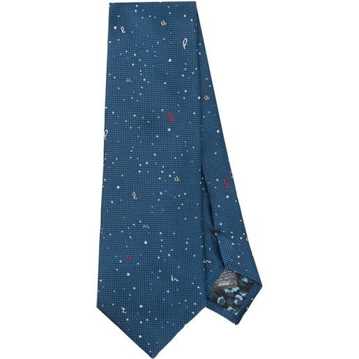 Paul Smith cravatta - blu