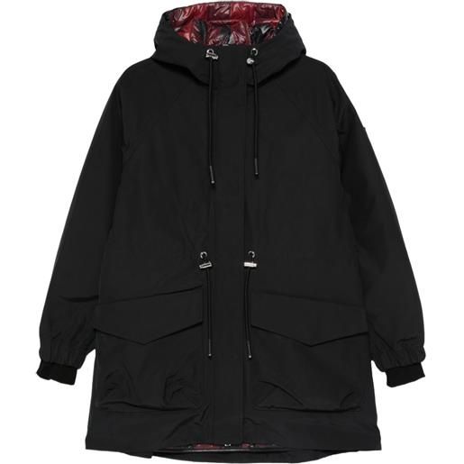 Moose Knuckles giacca con cappuccio - nero