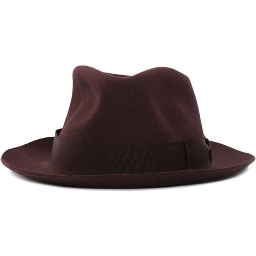 Borsalino fedora in feltro - marrone