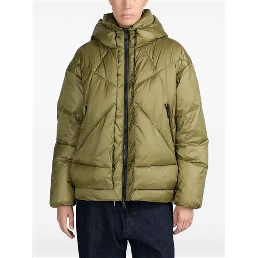 Canadian piumino eugenie con cappuccio - verde