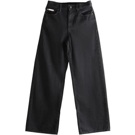 Calvin Klein jeans a gamba ampia - nero