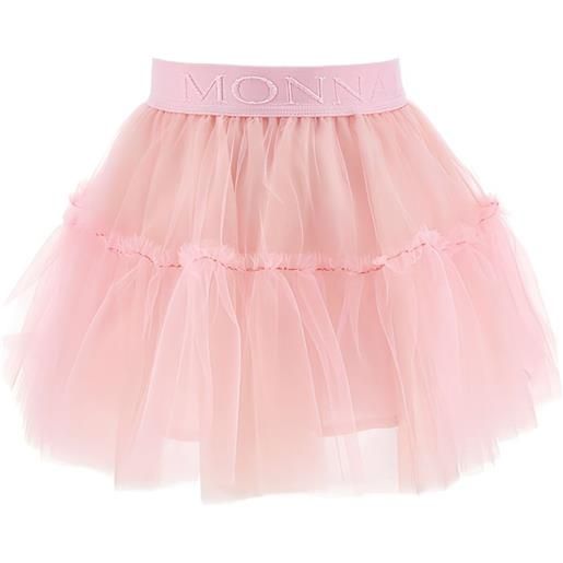 Monnalisa gonna in tulle modello tutù - rosa