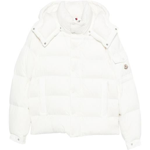 Moncler piumino maya 70 con cappuccio - bianco