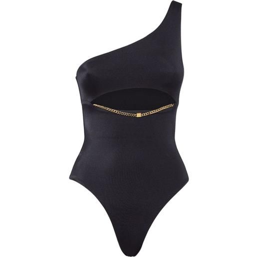 DSQUARED2 costume intero con dettaglio cut-out - nero