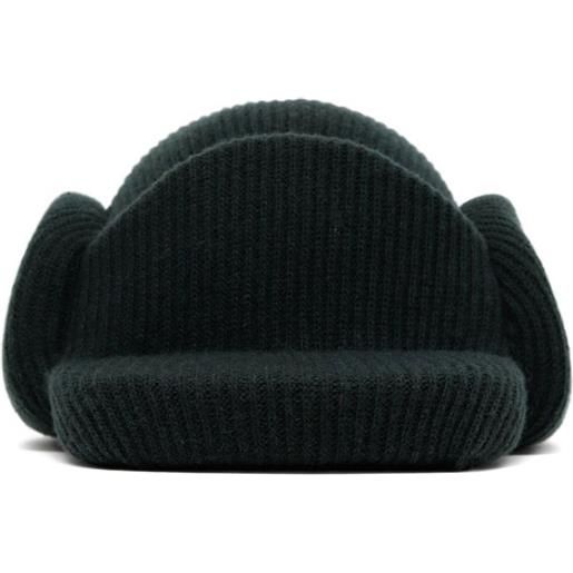 Duran Lantink berretto a coste - verde