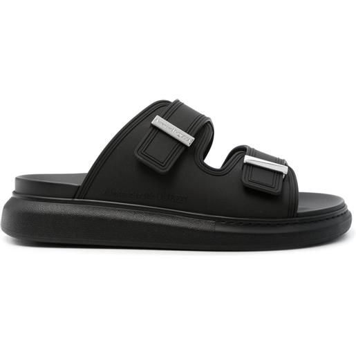 Alexander McQueen sandali hybrid - nero
